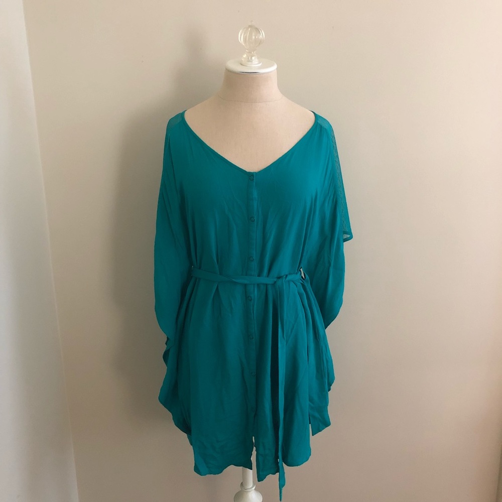 Teal dress